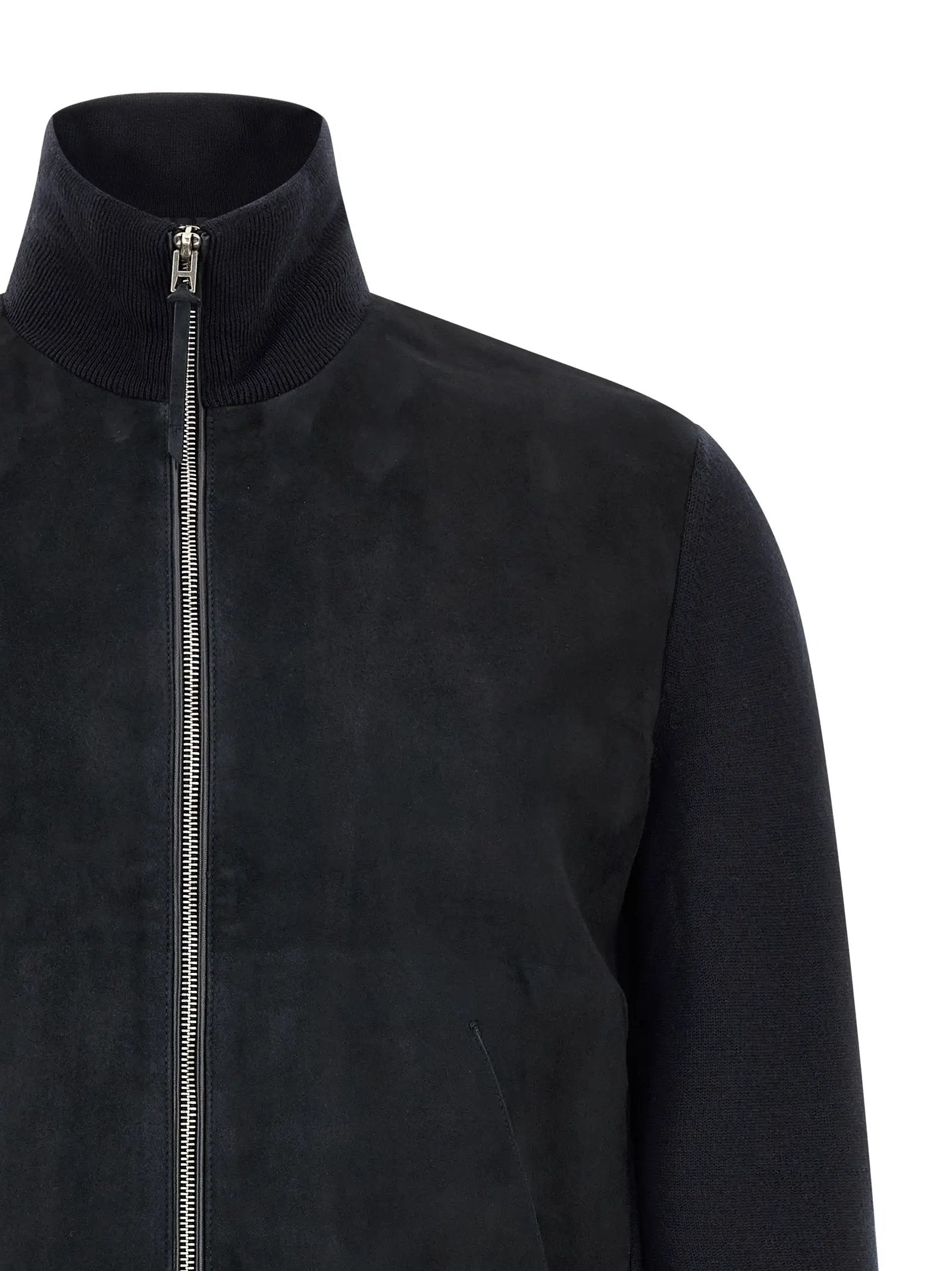Cardigan en laine bleue Tom Ford