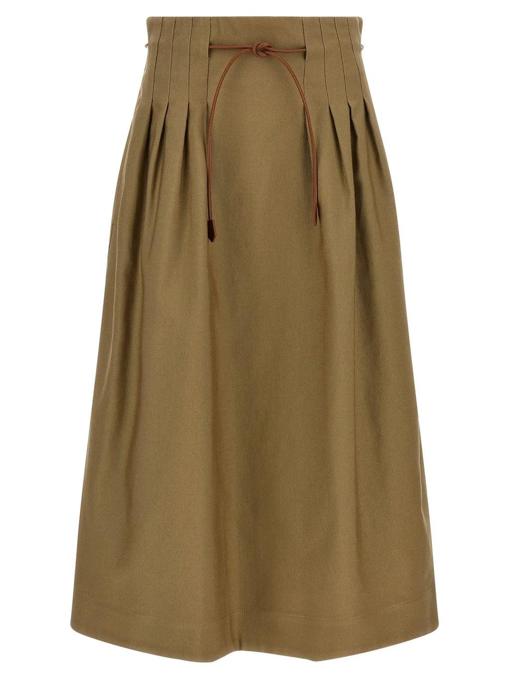 Jupe midi Max Mara bicolore en coton