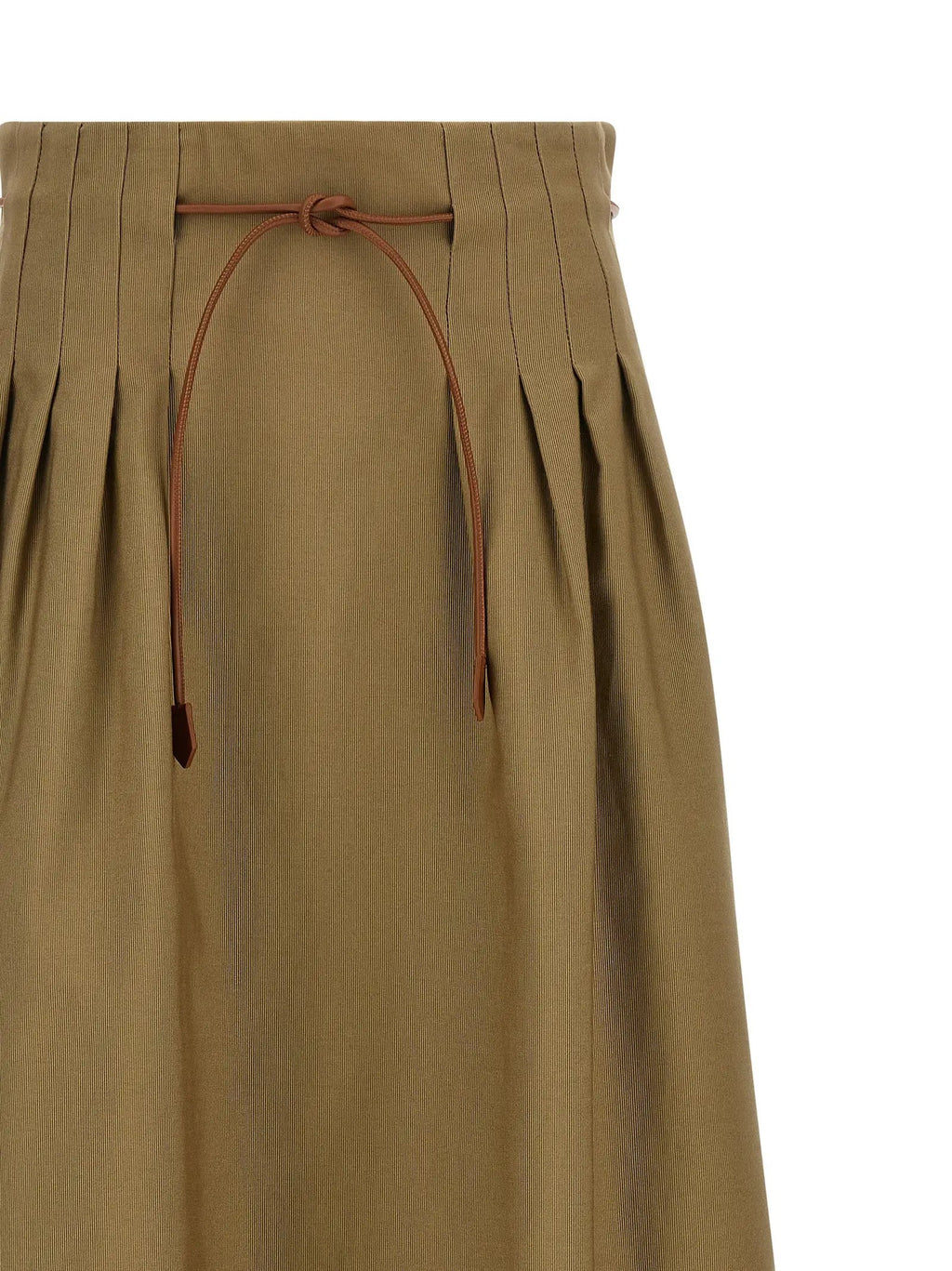 Jupe midi Max Mara bicolore en coton