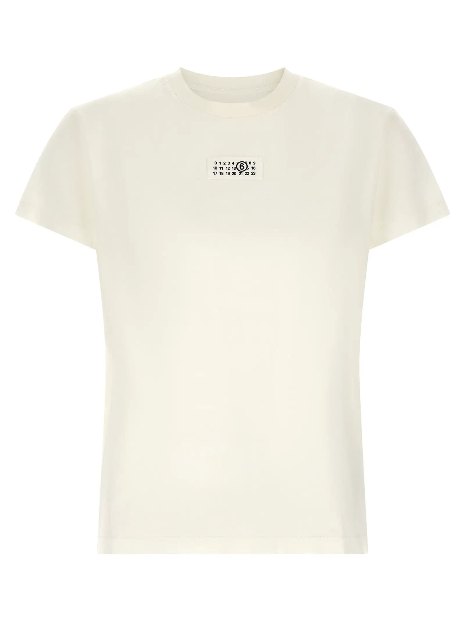 MM6 Maison Margiela White Cotton T-Shirt