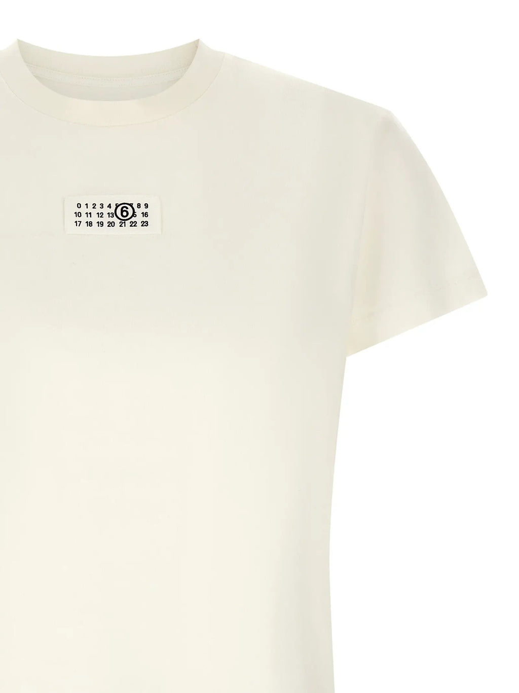 MM6 Maison Margiela White Cotton T-Shirt