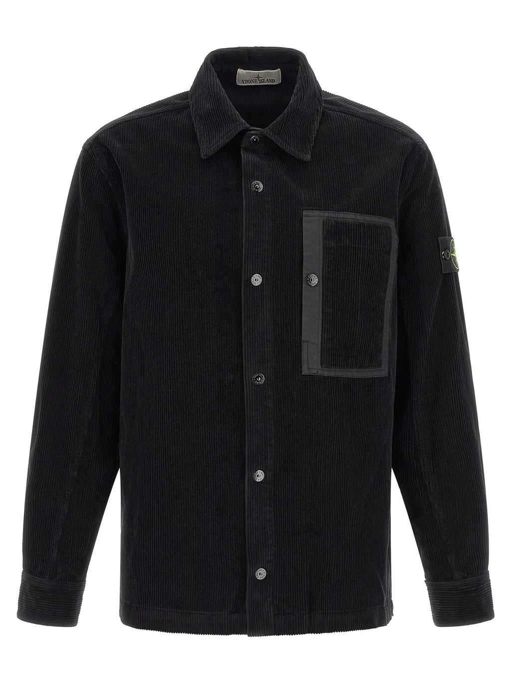 Stone Island Black Cotton Blouse