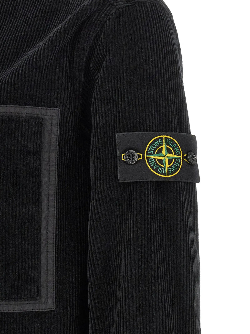 Stone Island Black Cotton Blouse