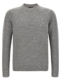 ZANONE Gray Virgin Wool Cardigan