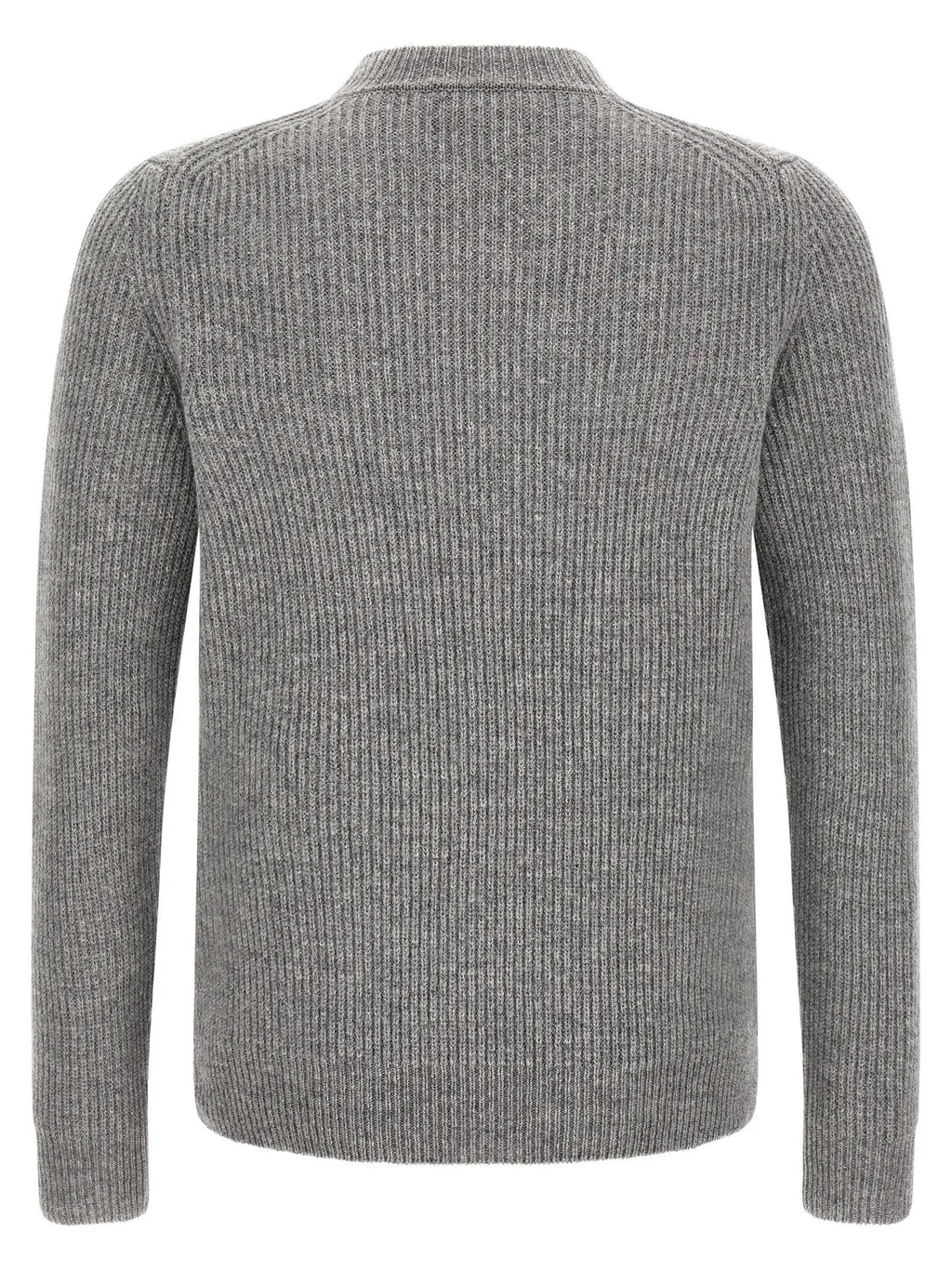 ZANONE Gray Virgin Wool Cardigan