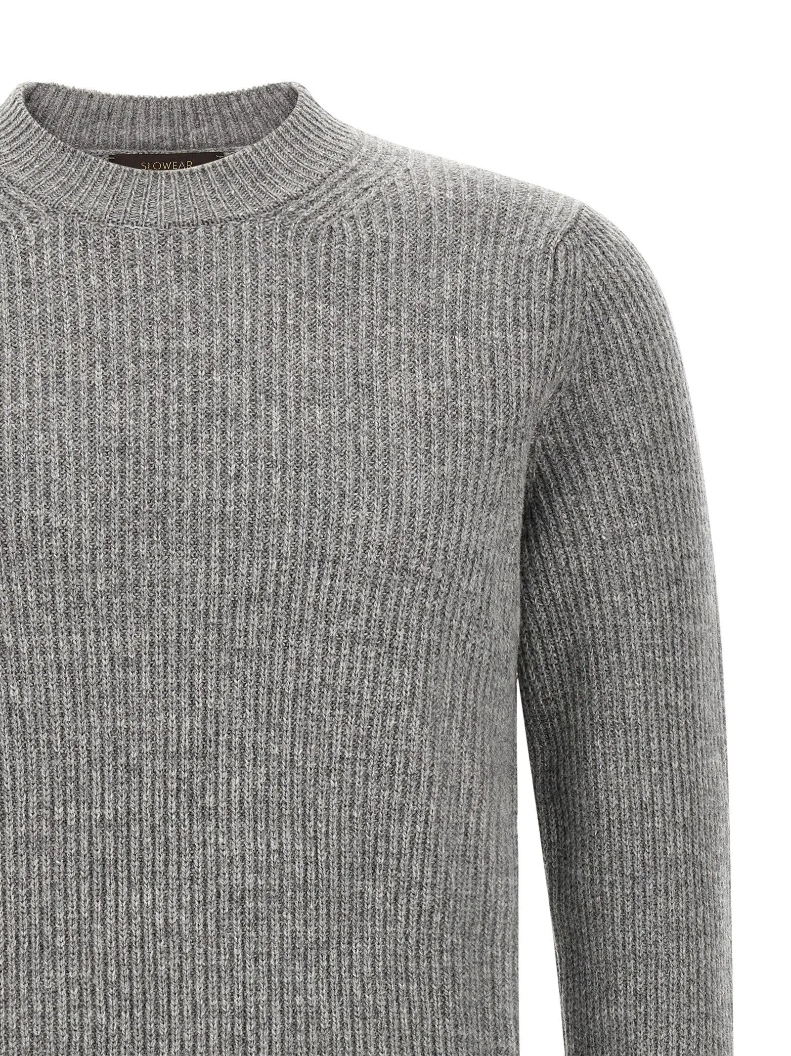 ZANONE Gray Virgin Wool Cardigan