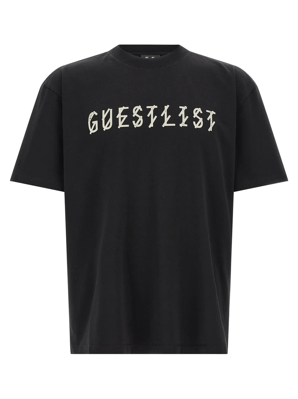 44 Label Group Black Cotton T-Shirt