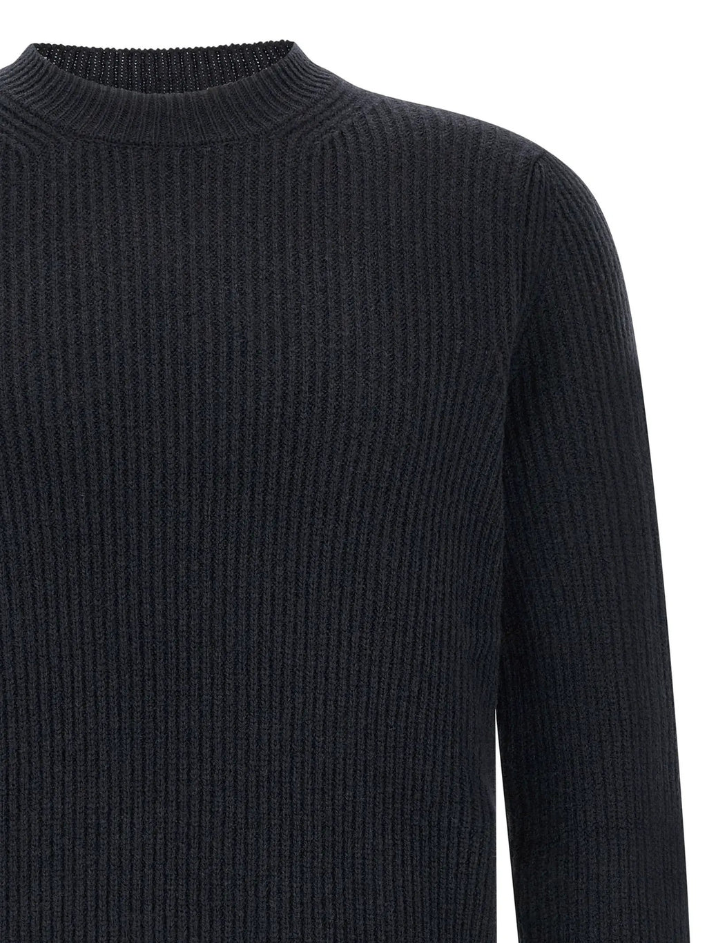 ZANONE Blue Virgin Wool Cardigan