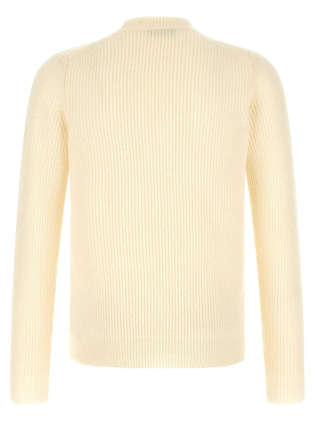 ZANONE White Virgin Wool Cardigan