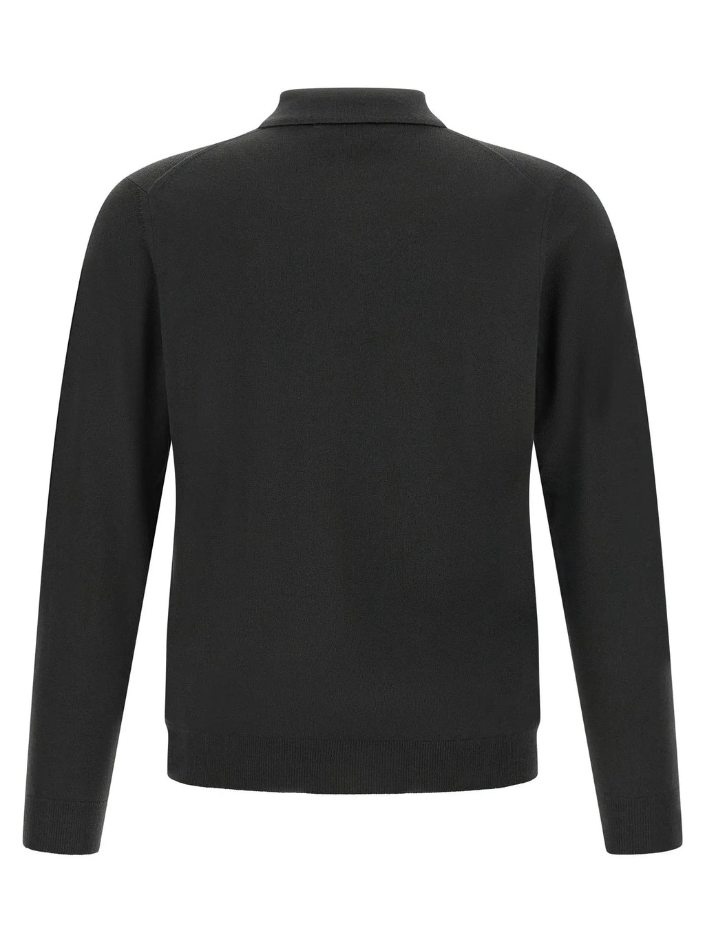 ZANONE Bicolor Virgin Wool Polo Shirt