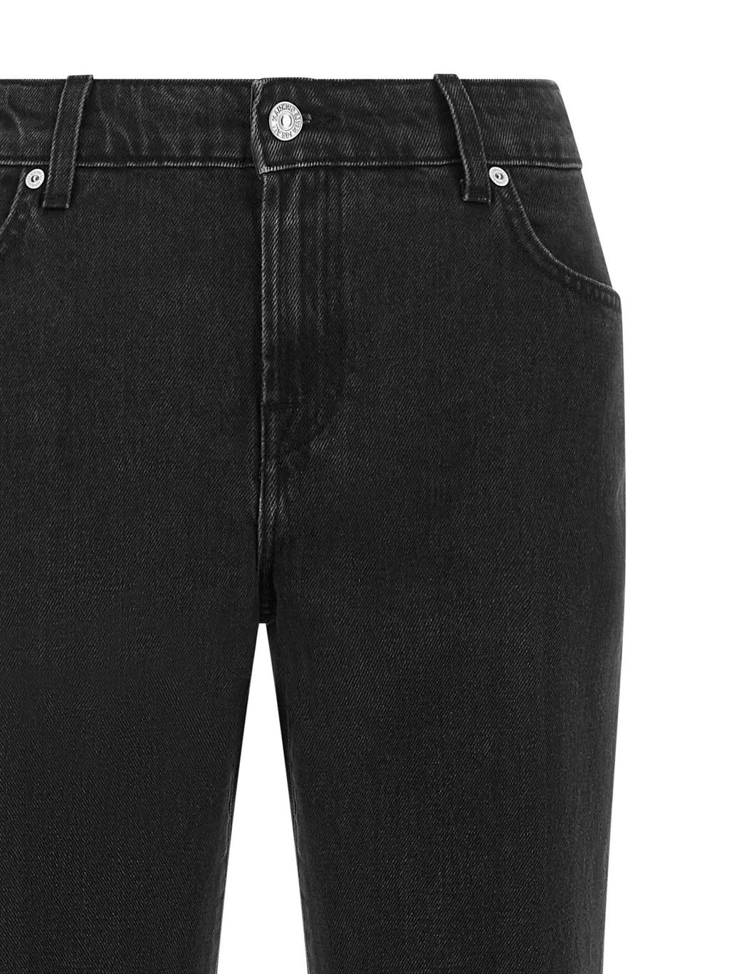 Jean évasé 7 For All Mankind en coton noir
