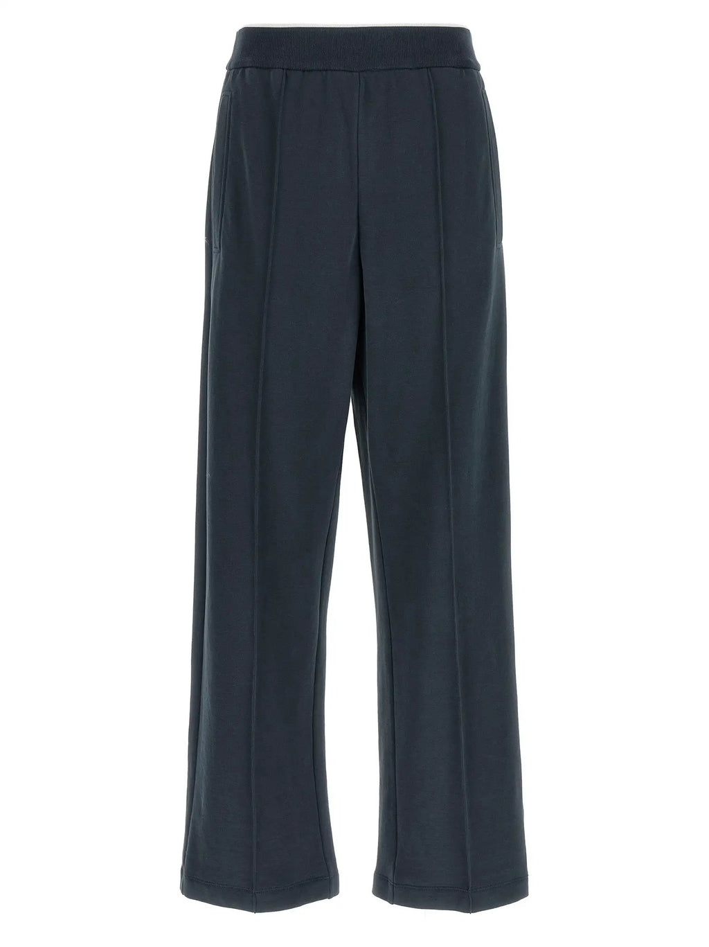 Brunello Cucinelli Blue Cotton Joggers (Workout Pants)