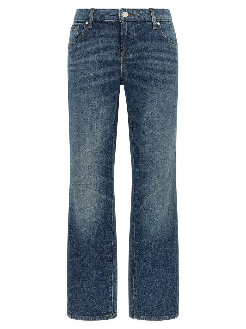 Jean fuselé en coton bleu 7 For All Mankind