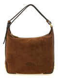 Tod's Brown Calfskin Shoulder Bag