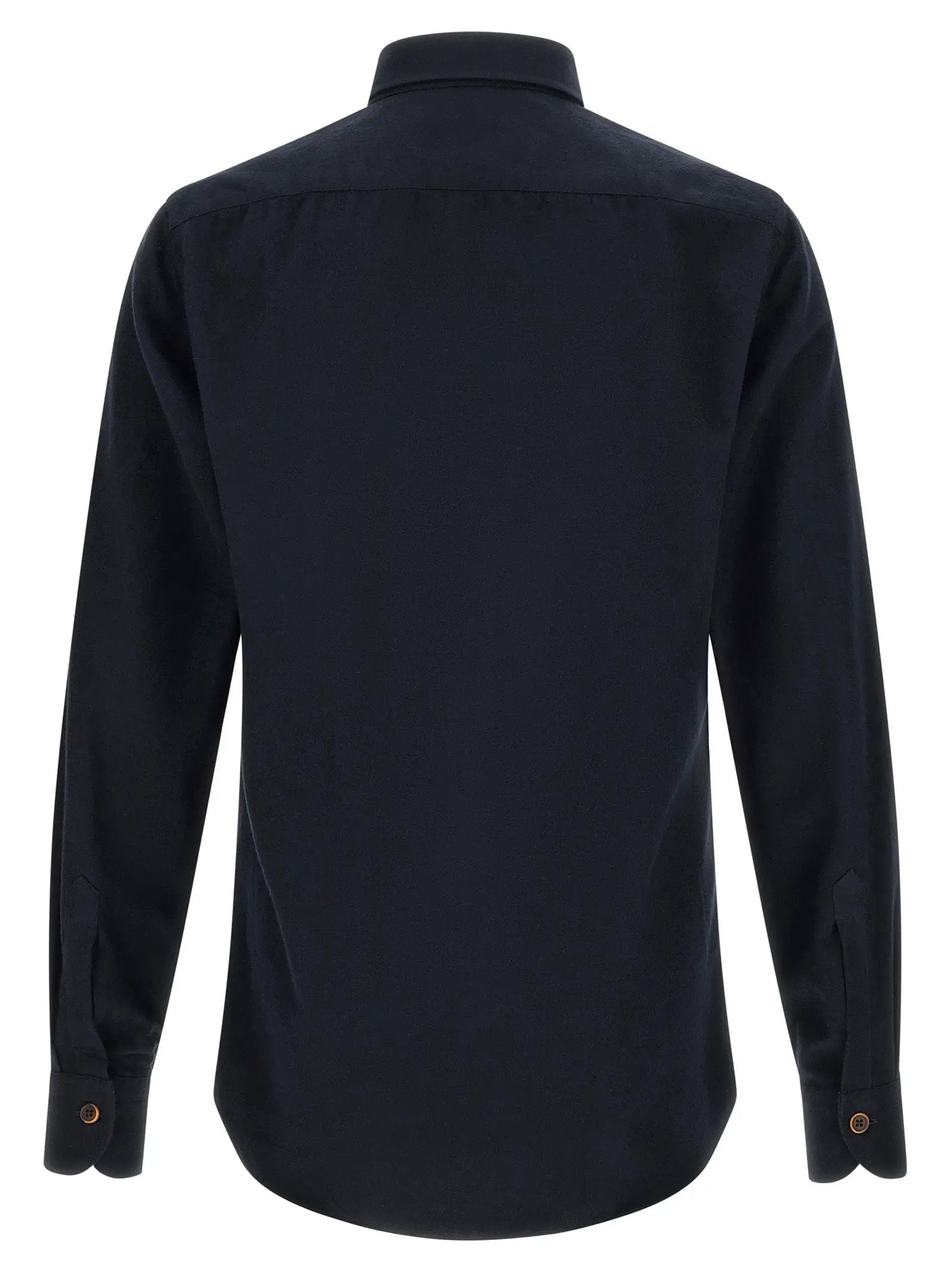BORRIELLO Blue Cotton Blouse