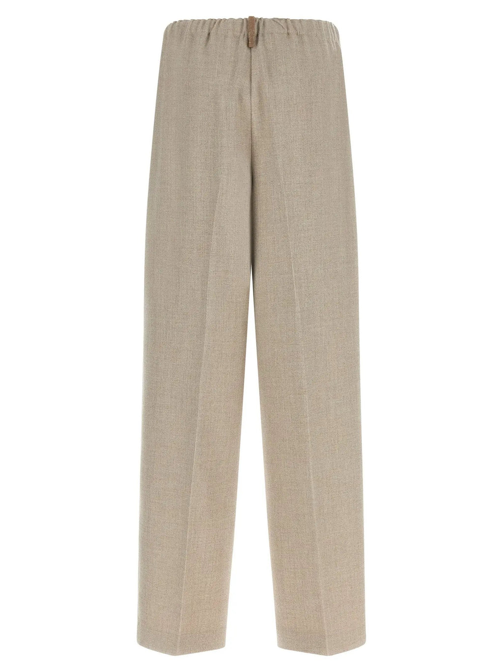 Fabiana Filippi Beige Polyester Casual Pants