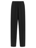 Fabiana Filippi Black Virgin Wool Casual Pants