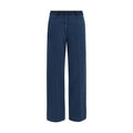 Forte_Forte Blue Cotton Chino Pants
