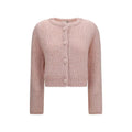 Forte_Forte Multicolor Silk Cardigan