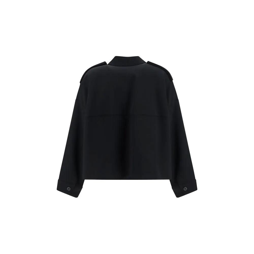 Khaite Black Acetate Shirt