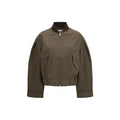 Ganni Bicolor Wool Oves Aries Bomber