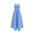 Ganni Blue Cotton Casual Dress