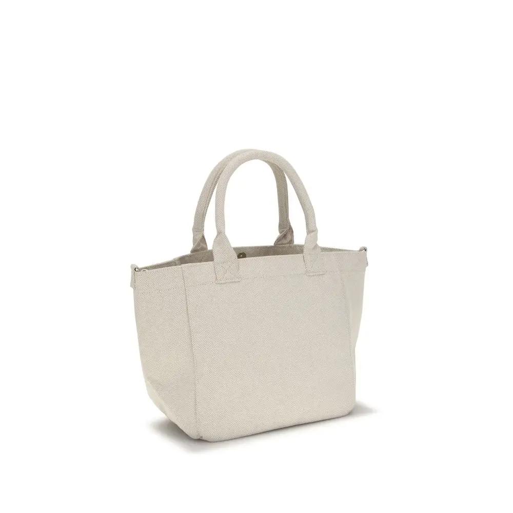 Ganni Beige Polyester Shoulder Bag