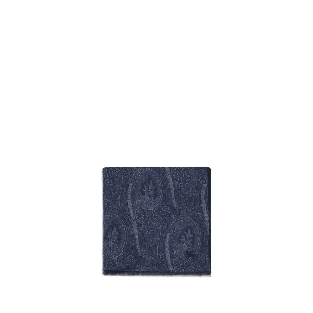Etro Blue Modal Scarf