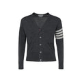Thom Browne Gray Wool Oves Aries Cardigan