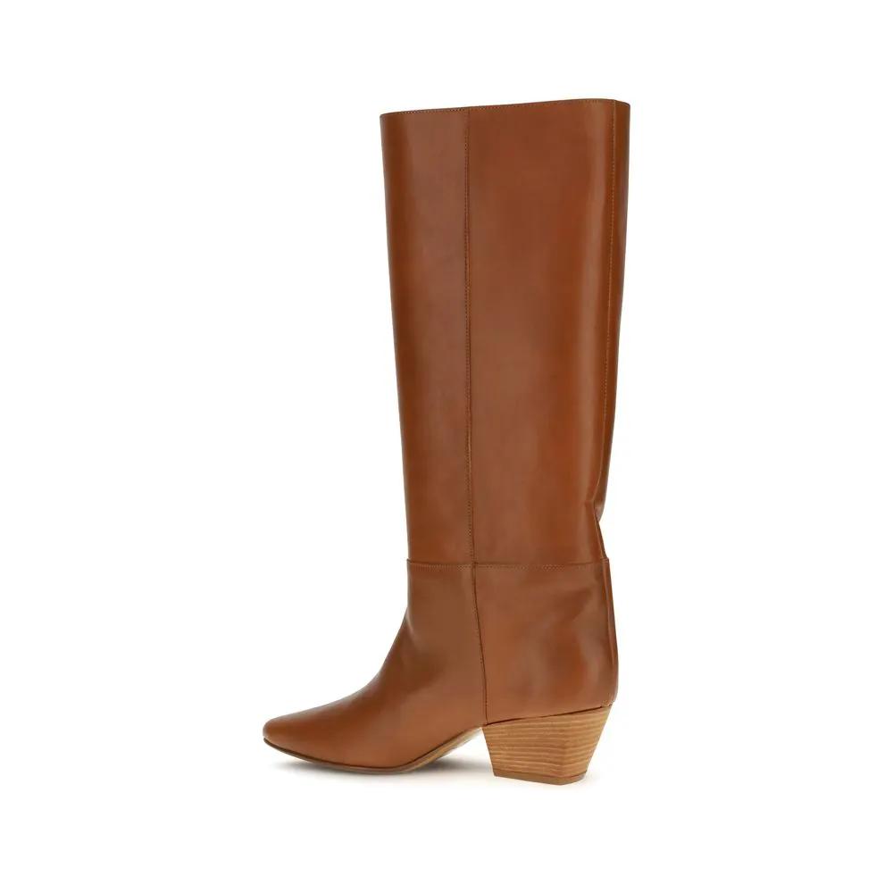 Forte_Forte Forte_Forte Brown Calf Leather Bos Taurus Ankle Boots