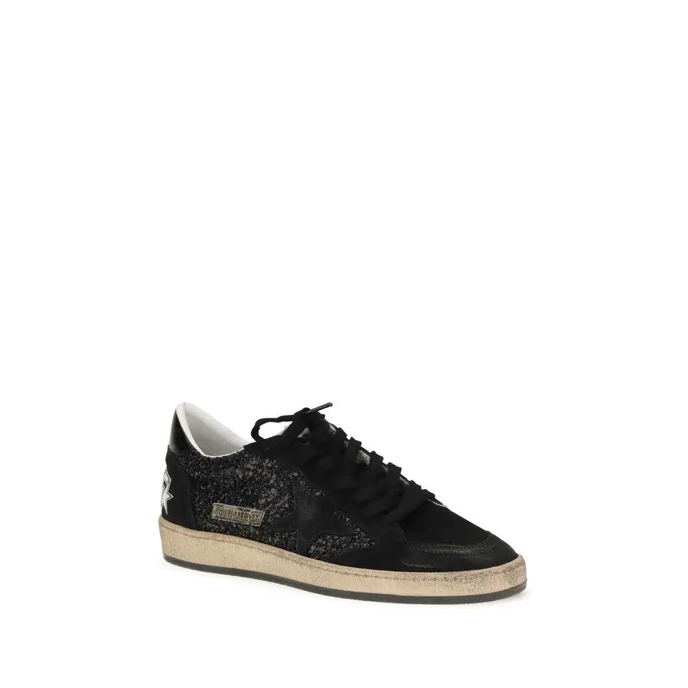 Golden Goose Golden Goose Black Calf Leather Bos Taurus Low Top Sneakers