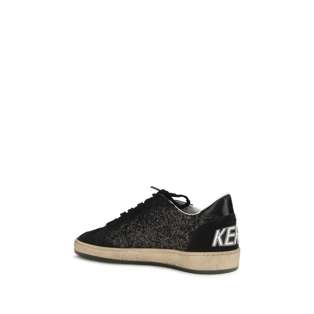 Golden Goose Golden Goose Black Calf Leather Bos Taurus Low Top Sneakers