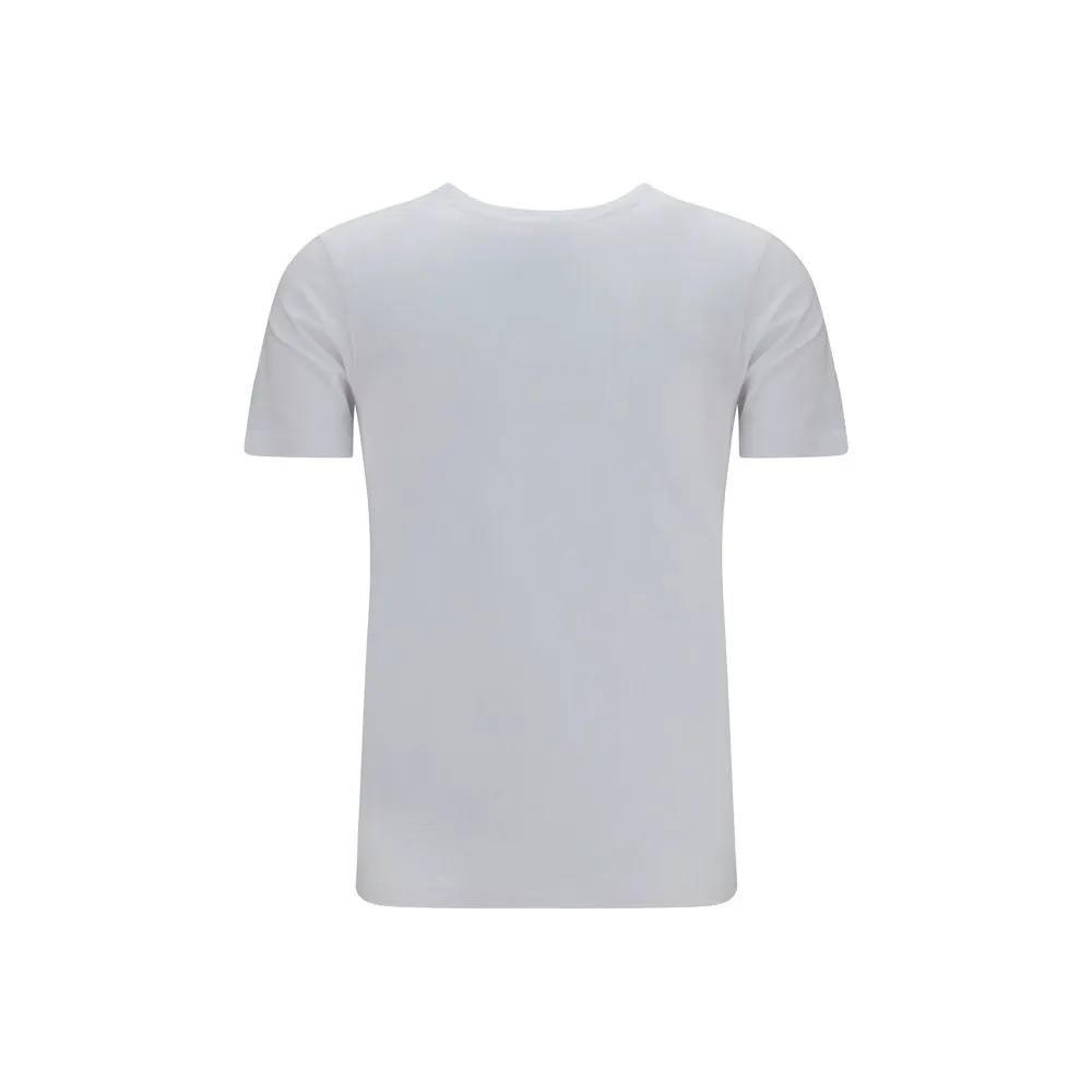 Maison Kitsuné Maison Kitsuné White Cotton T-Shirt
