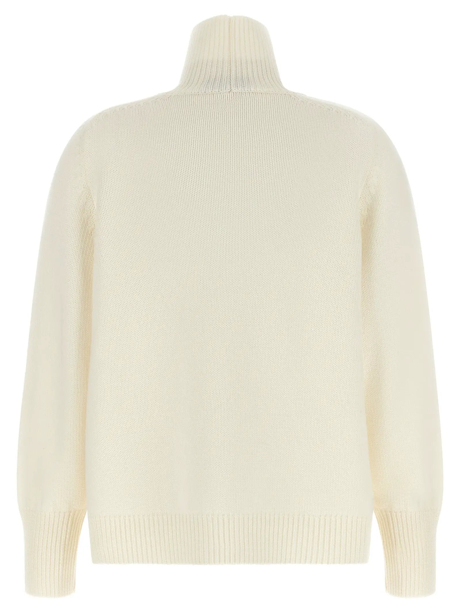 Fabiana Filippi White Virgin Wool Cardigan