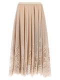 Jupe midi en coton multicolore Fabiana Filippi
