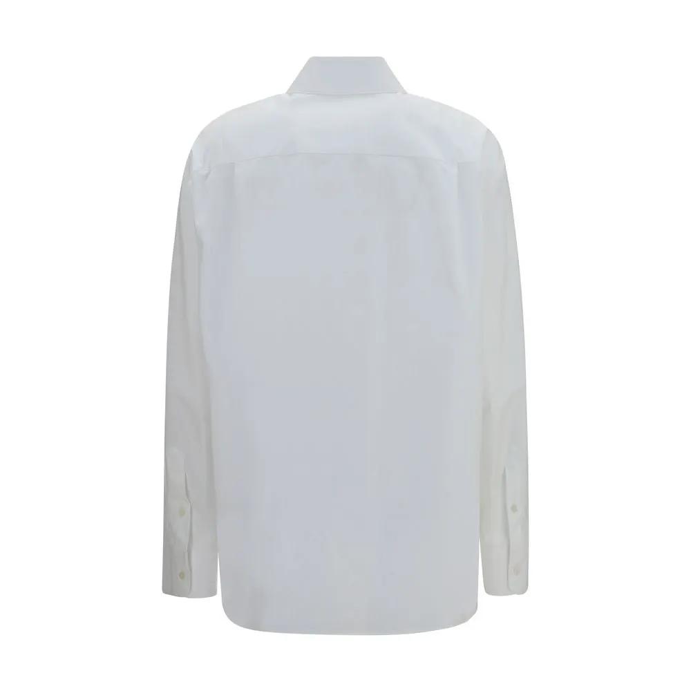 Dolce & Gabbana White Cotton Dress Shirt
