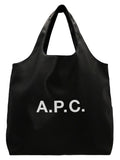 A.P.C. Black Polyethylene Tote Bag