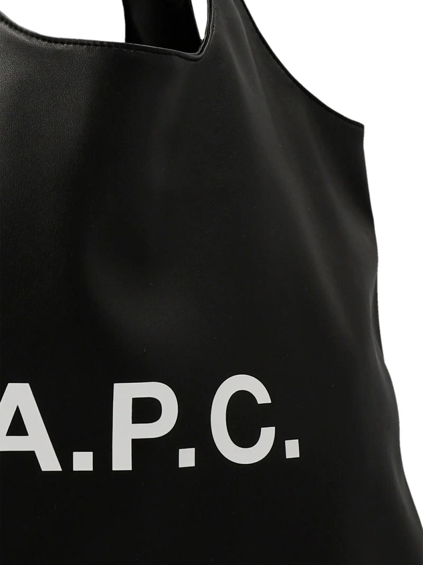 A.P.C. Black Polyethylene Tote Bag
