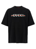 Gucci Black Cotton T-Shirt