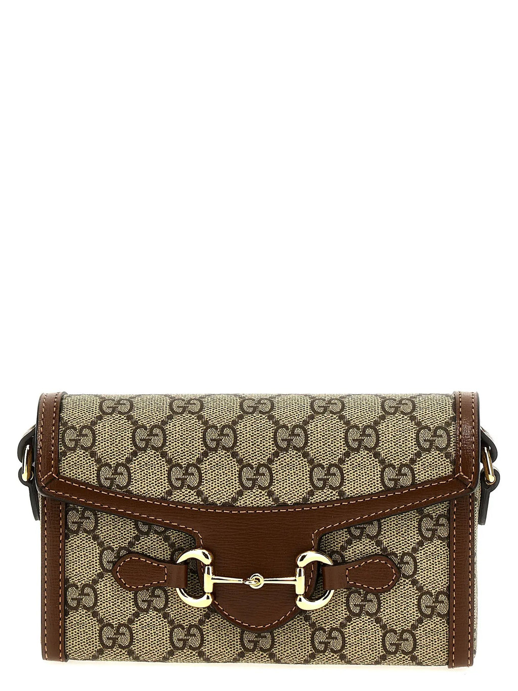 Gucci Brown Polyethylene Crossbody Bag