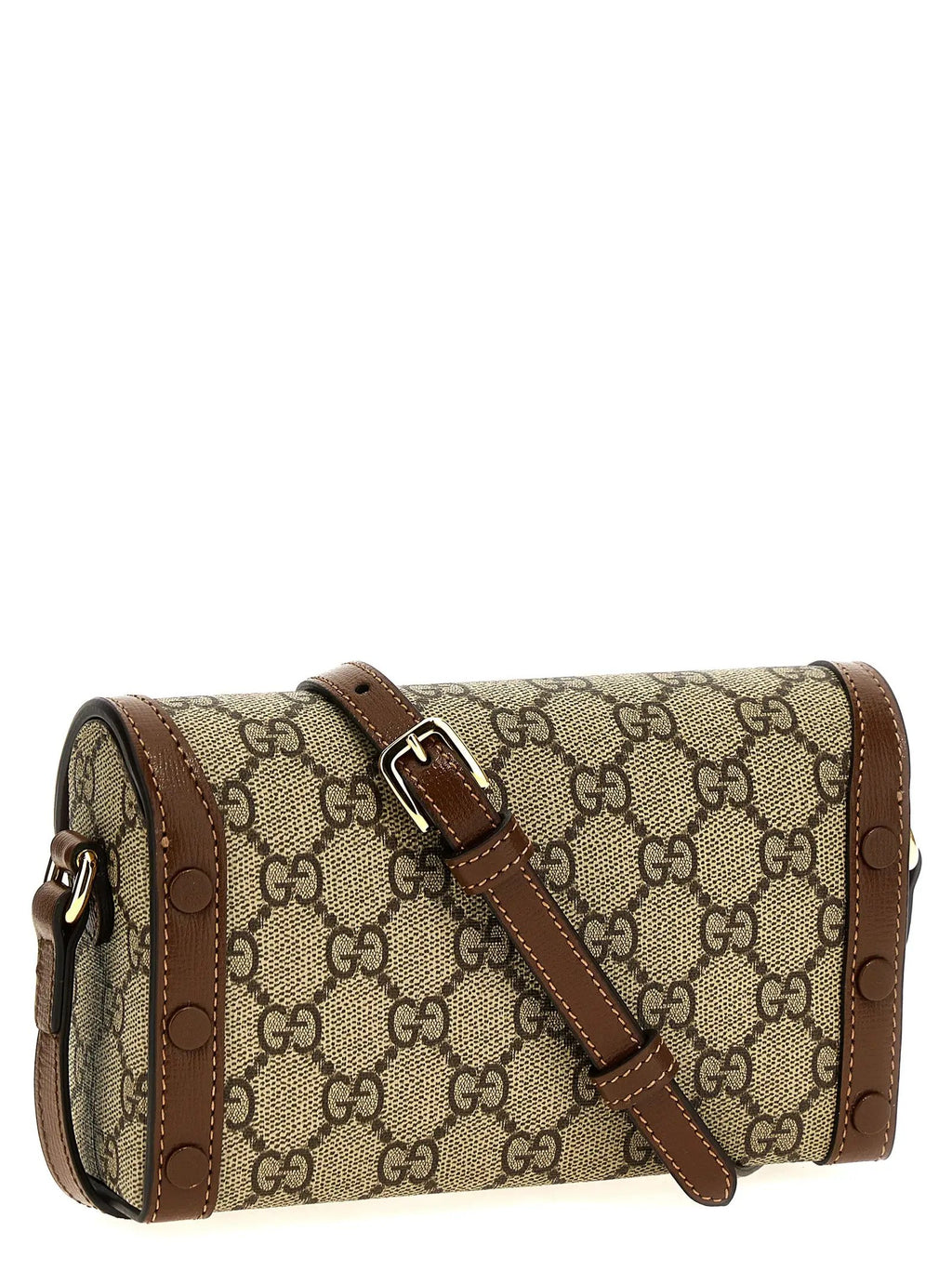 Gucci Brown Polyethylene Crossbody Bag