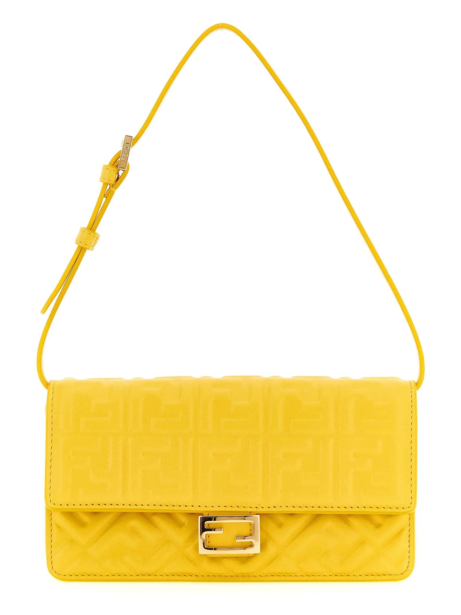 Fendi Bicolor Lamb Leather Cardholder
