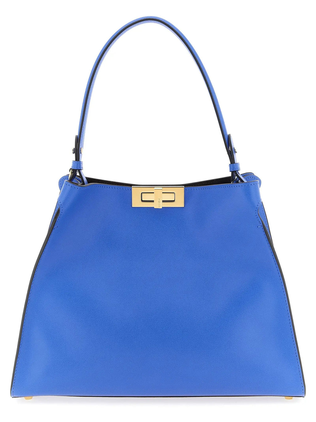 Fendi Blue Calfskin Handbag
