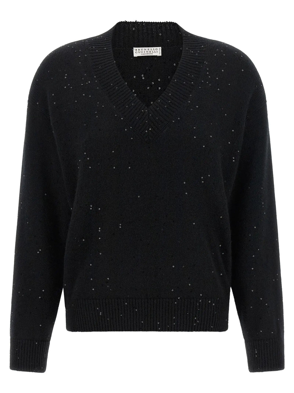 Brunello Cucinelli Black Cashmere Cardigan
