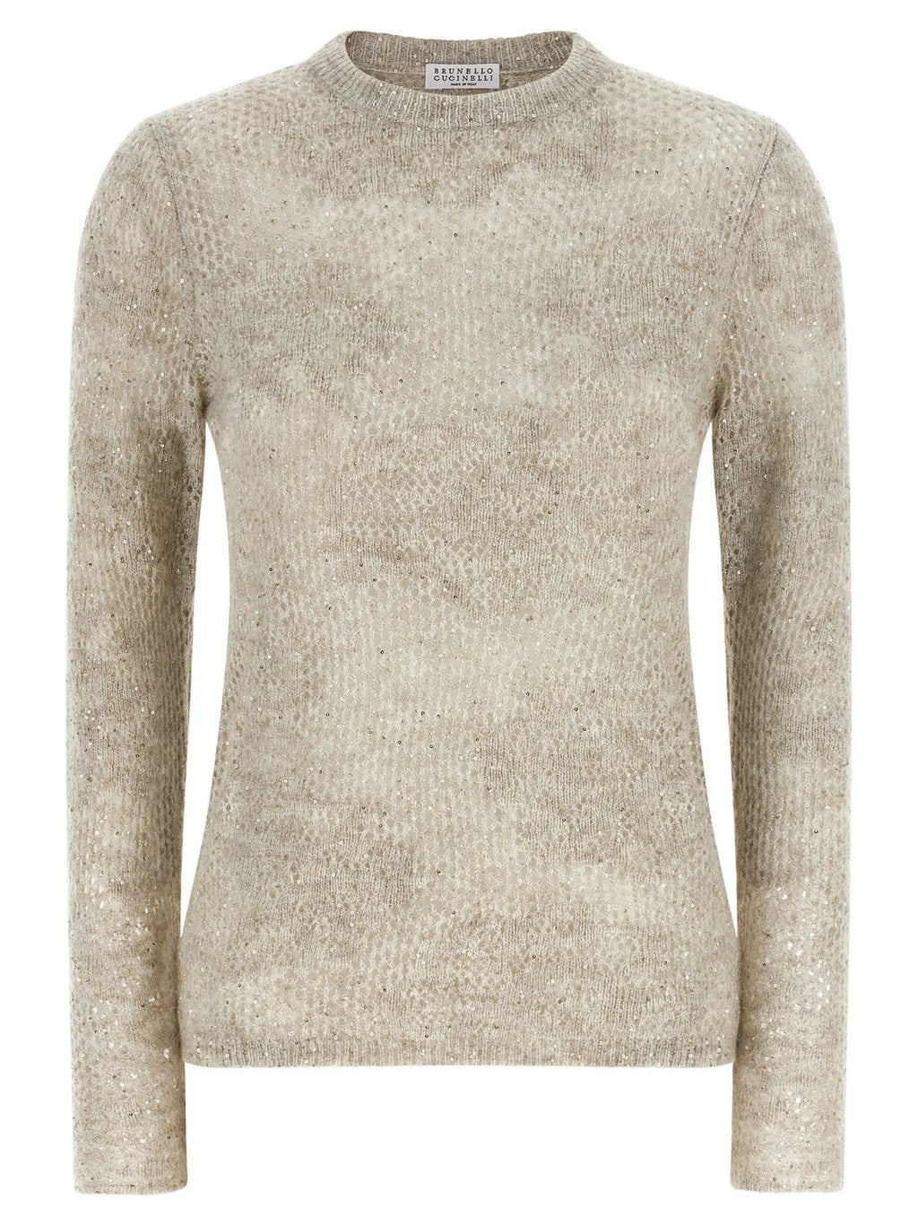 Brunello Cucinelli Beige Nylon Cardigan