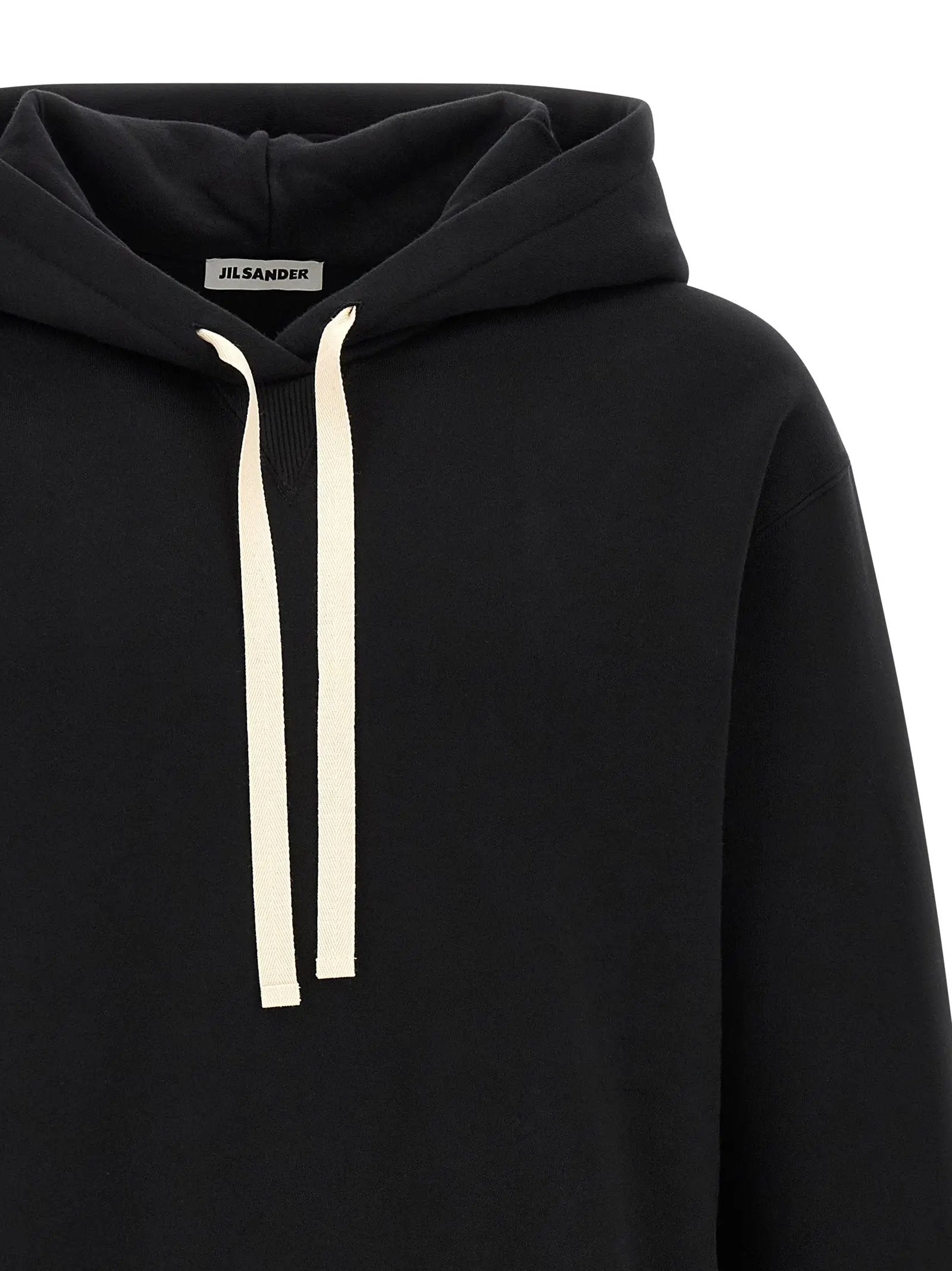 Jil Sander Black Cotton Sweatshirt