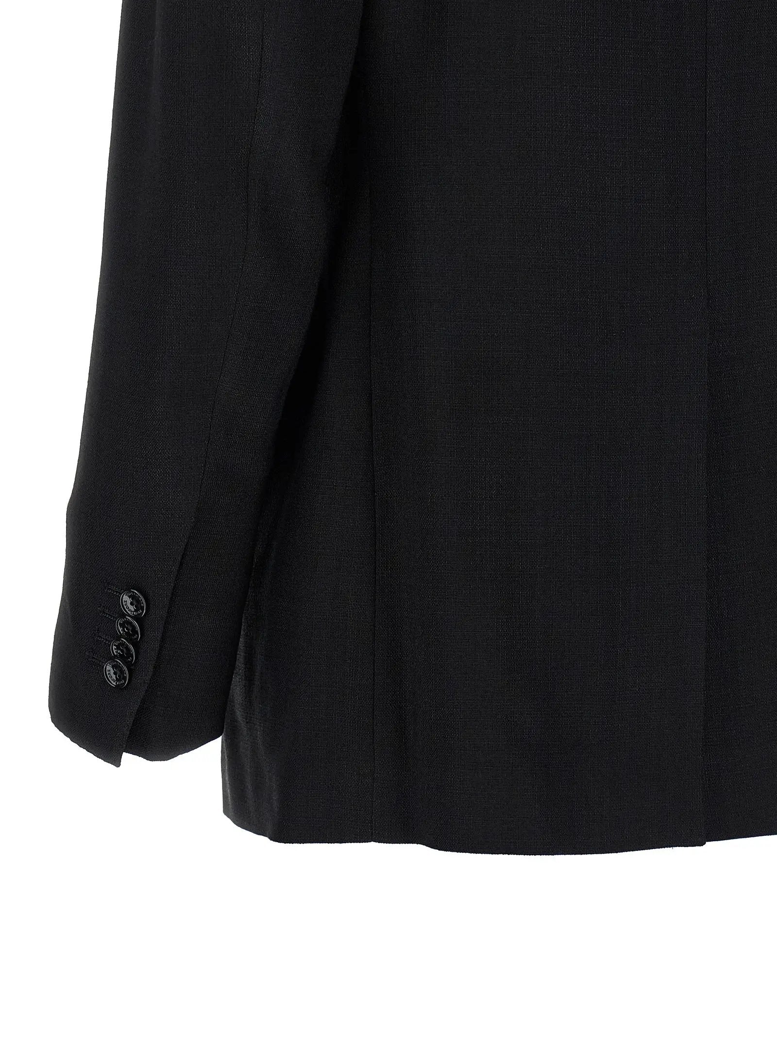 Tagliatore Black Viscose Blazer