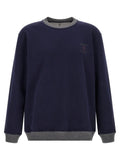 Brunello Cucinelli Blue Cotton Sweatshirt