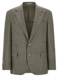 Brunello Cucinelli Bicolor Wool Blazer