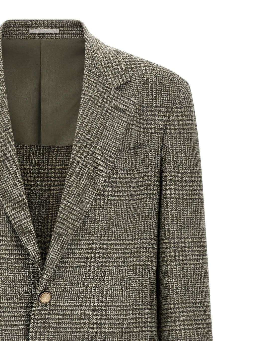 Brunello Cucinelli Bicolor Wool Blazer